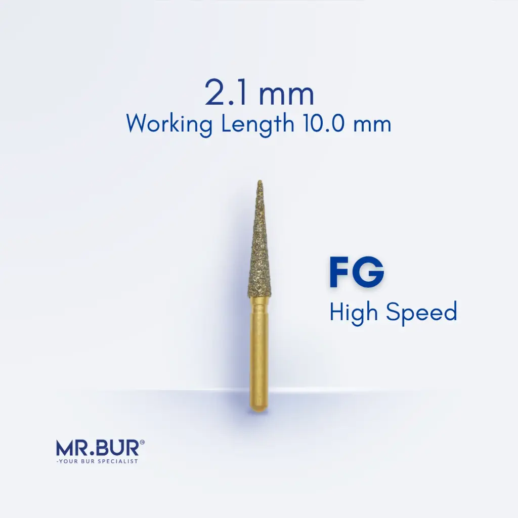 FG GOLD SHORT POINTED CONE